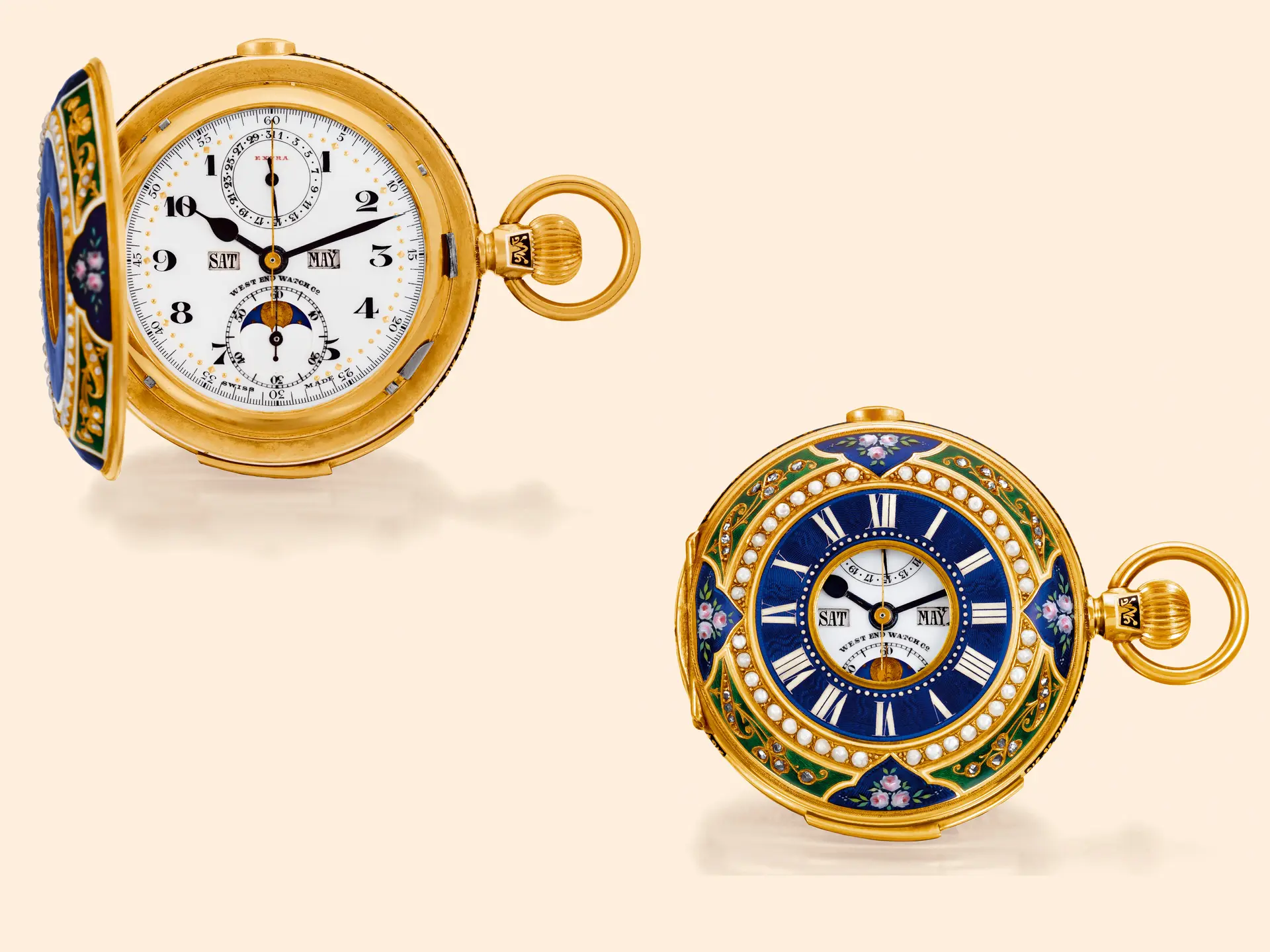 West End Watch Co., Genève, No. 441286, Extra. Made for the Indian market, circa 1910