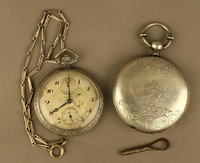 Two Silver Pocket Watches