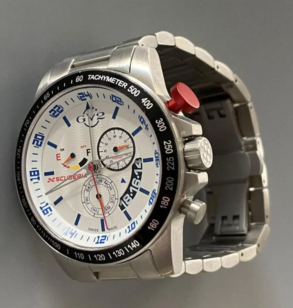 GV2 by Gevril Scuderia Mens Chronograph Watch