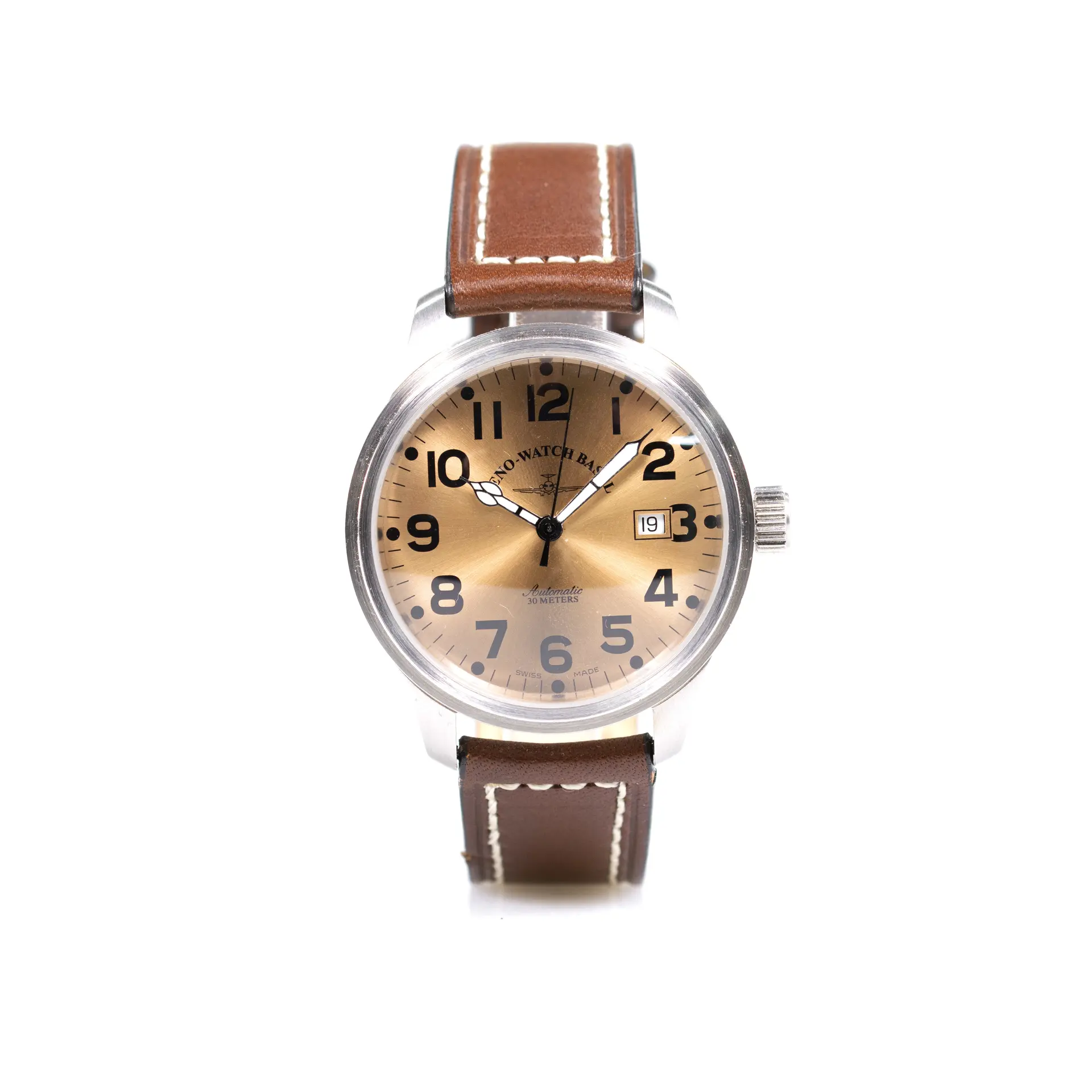 Zeno-Watch Basel, 41 mm, rostfritt stål, 20-tal