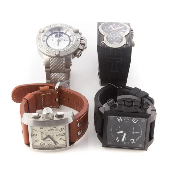 Four Gentlemen's Fashion Watches