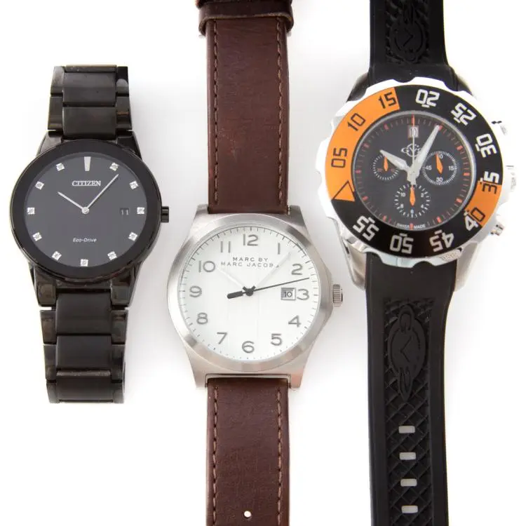 A Trio of Gent's Fashion Watches