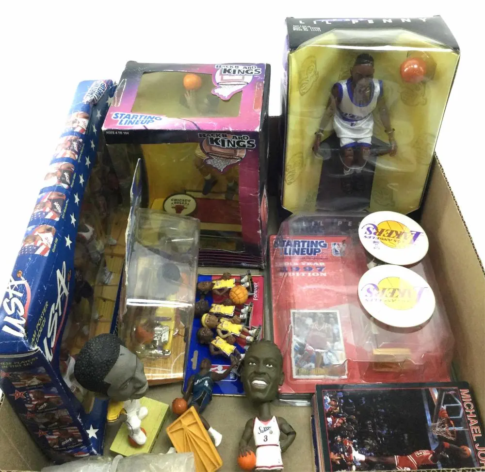 Assorted Basketball Memorabilia