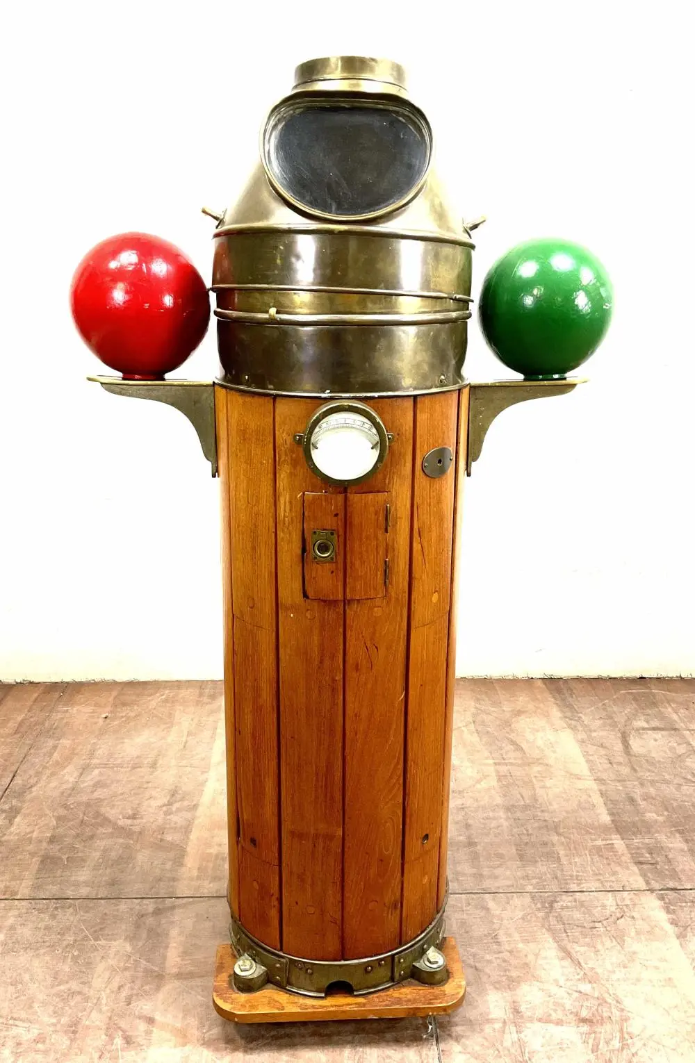 Antique Martin & Co. Ship Binnacle w/ Compass