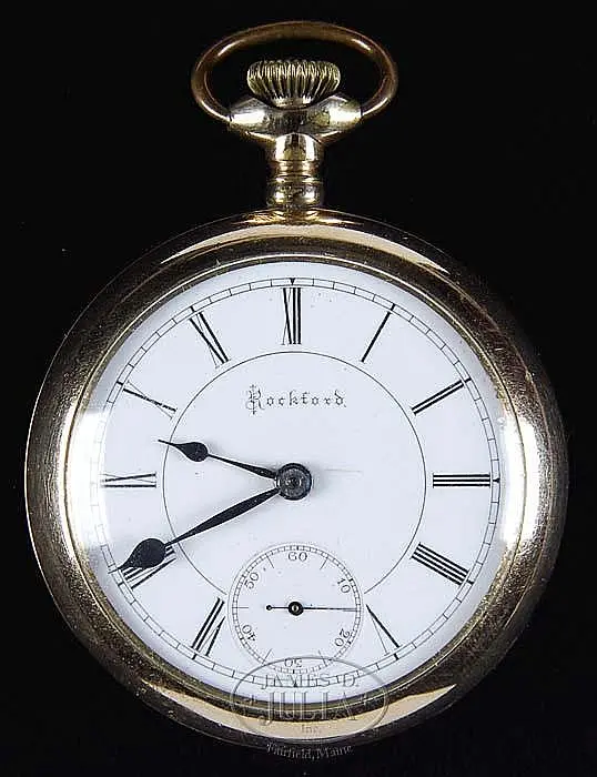 GOLD FILLED ROCKFORD COWBOY WATCH.