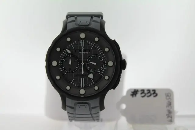 Noa 0061-i-133 - gents - year 2012 - grey rubber strap
